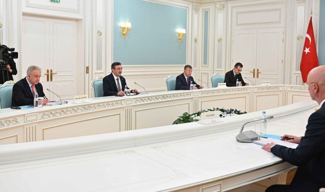 ASTANA (AA) – Cumhurbaşkanı Yardımcısı Cevdet Yılmaz, Karma Ekonomik Komisyonu