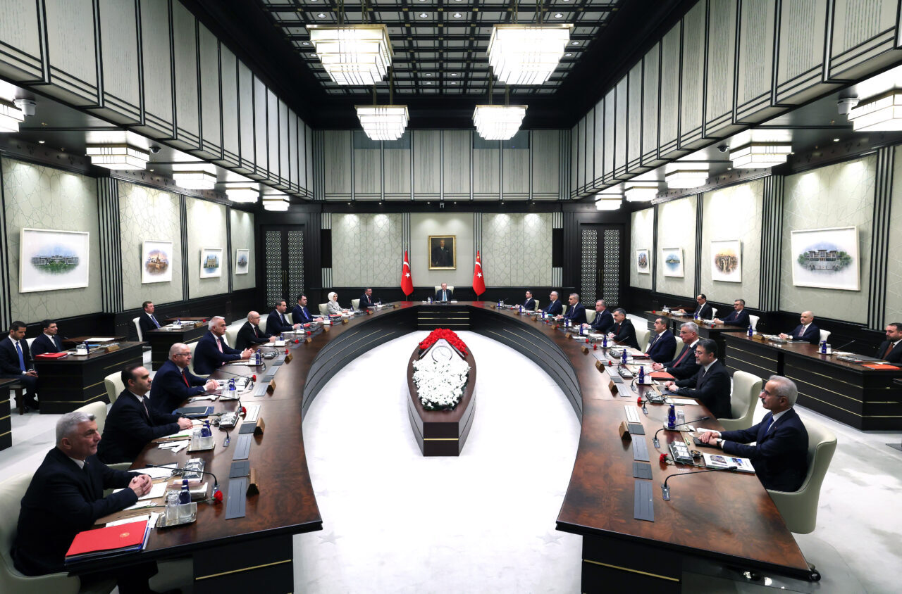 ANKARA (AA) – Cumhurbaşkanlığı Kabinesi, Cumhurbaşkanı Recep Tayyip Erdoğan'ın başkanlığında