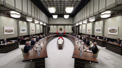 ANKARA (AA) – Cumhurbaşkanlığı Kabinesi, Cumhurbaşkanı Recep Tayyip Erdoğan başkanlığında