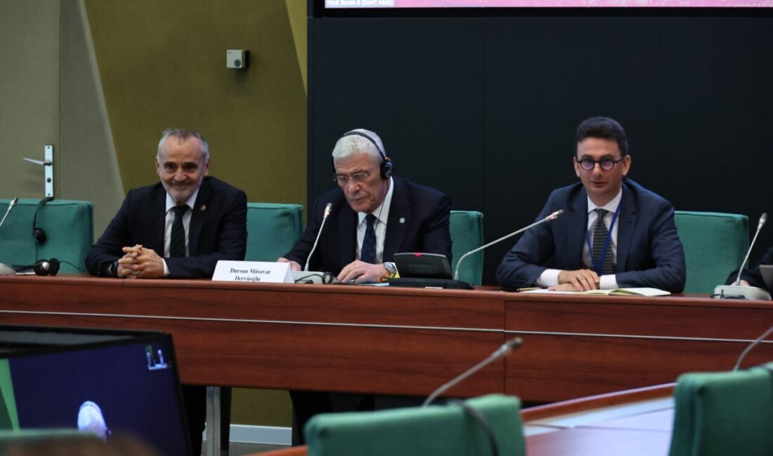 ANKARA (AA) – İYİ Parti Genel Başkanı Müsavat Dervişoğlu, Avrupa