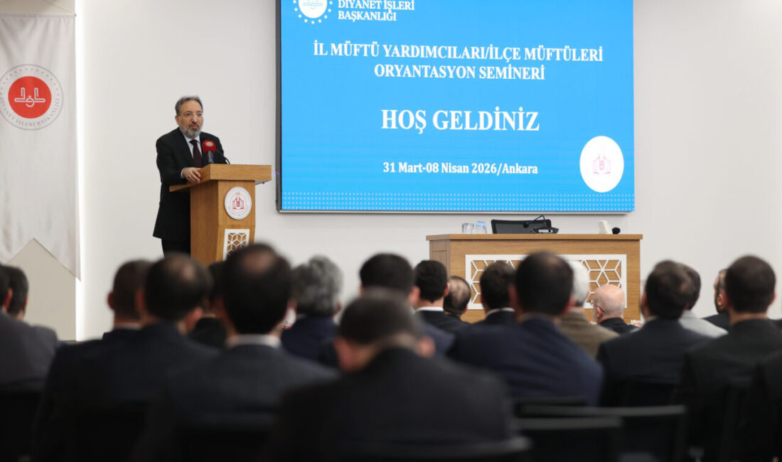 ANKARA (AA) – Diyanet İşleri Başkanı Safi Arpaguş, "Yeni Atanan