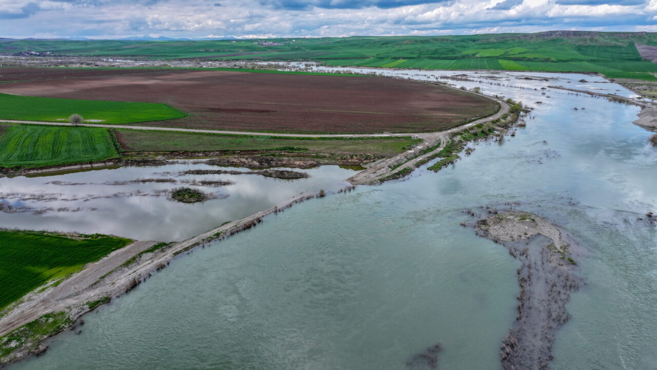 DİYARBAKIR (AA) – Diyarbakır'da son günlerde etkili olan yağışlarla su