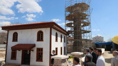EDİRNE (AA) – Edirne Valisi Yunus Sezer, Şeyh Şüceaddin Camisi'nin