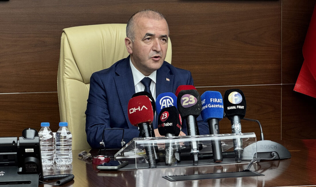 ELAZIĞ (AA) – Elazığ Valisi Numan Hatipoğlu, "İlimizdeki tüm okulların