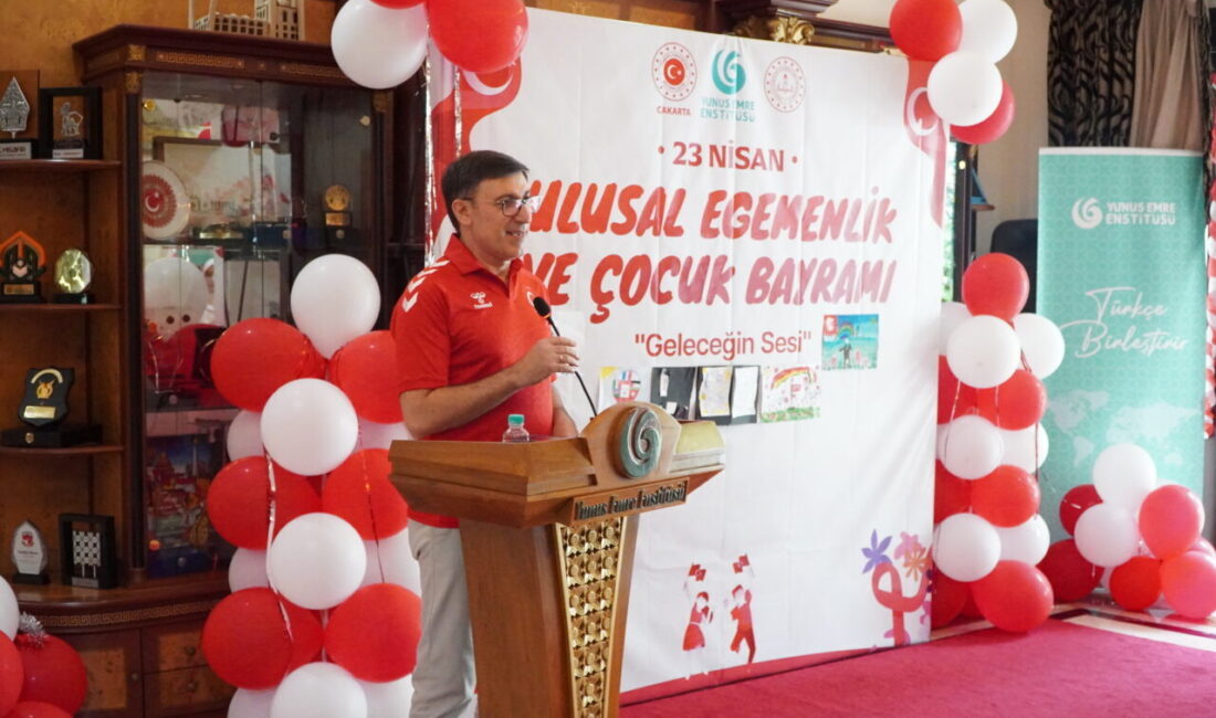 ANKARA (AA) – Endonezya’nın başkenti Cakarta'da 23 Nisan Ulusal Egemenlik