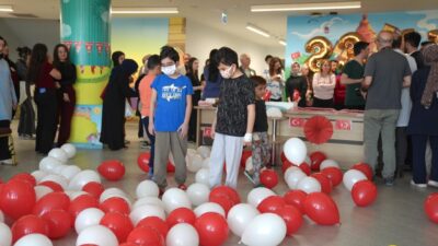 ERZURUM (AA) – Erzurum Şehir Hastanesi'nde tedavi gören çocuklar için