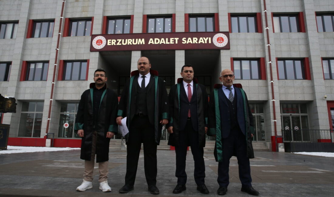 ERZURUM (AA) – Hukukçular Derneği Erzurum İl Temsilciliği, İsrail Meclisi'nin