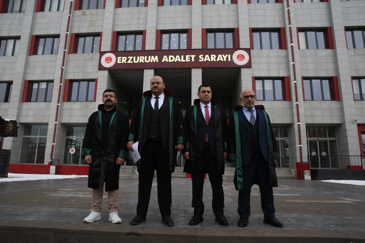 ERZURUM (AA) – Hukukçular Derneği Erzurum İl Temsilciliği, İsrail Meclisi'nin