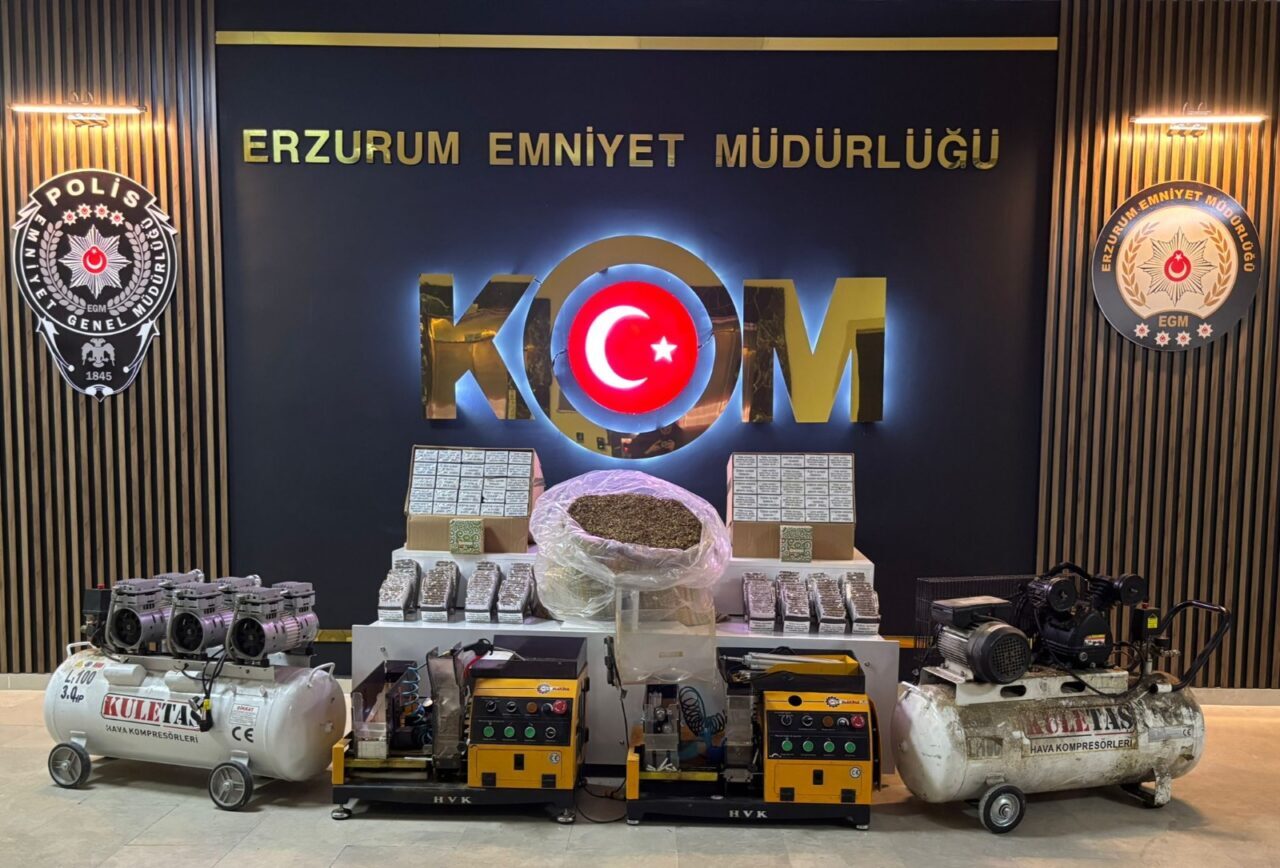 ERZURUM (AA) – Erzurum'un Tortum ilçesinde düzenlenen kaçakçılık operasyonunda 2