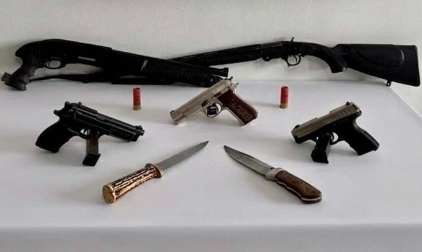 ERZURUM (AA) – Erzurum'un Tekman ilçesinde yasa dışı silahlanmanın önlenmesine