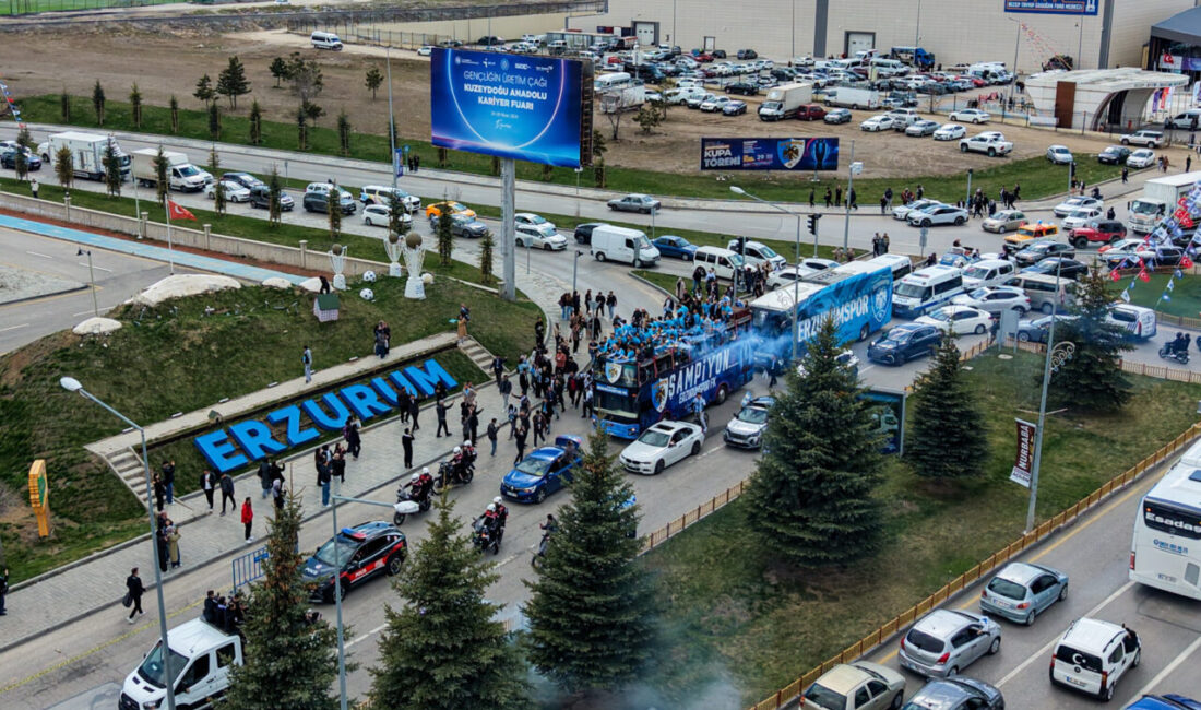 ERZURUM (AA) – Trendyol 1. Lig'de bitime 2 hafta kala
