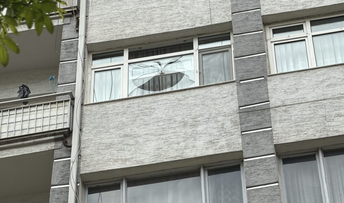 ESKİŞEHİR (AA) – Eskişehir'in Odunpazarı ilçesinde, kaldırımda yürüdüğü sırada kafasına