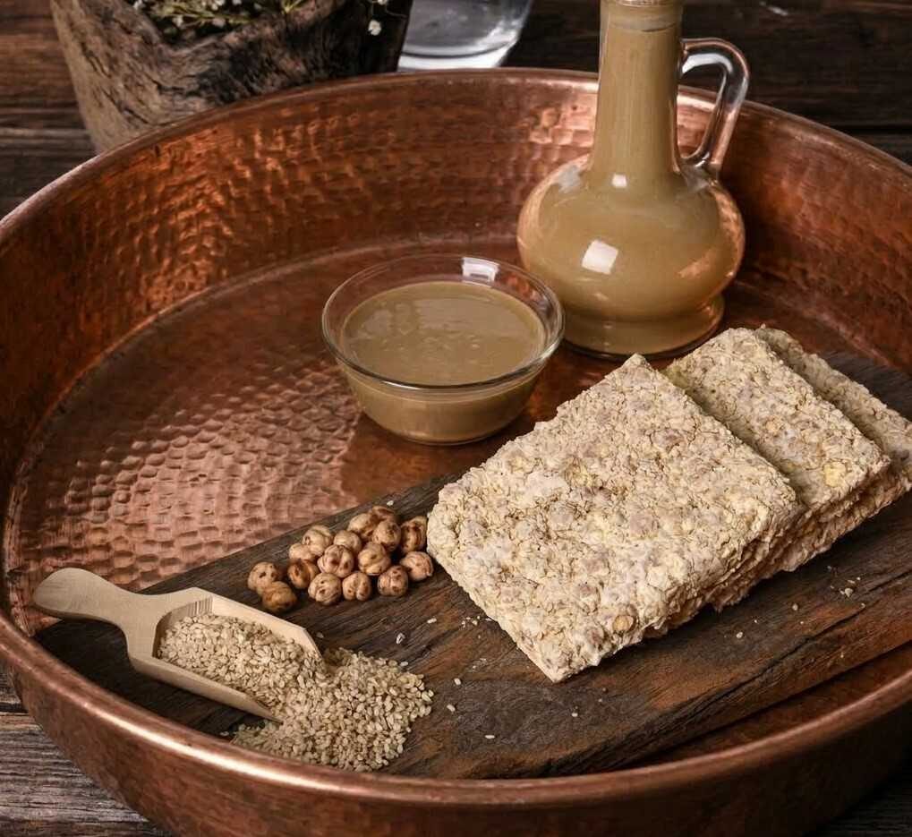 GAZİANTEP (AA) – Gaziantep'e özgü "leblebili kıtır helva" coğrafi işaret