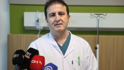 GAZİANTEP (AA) – Gaziantep Şehir Hastanesi'ne ağrı şikayetiyle başvuran hastadan