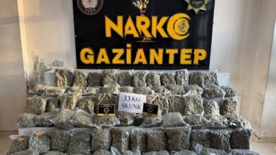 GAZİANTEP (AA) – Gaziantep'te düzenlenen uyuşturucu operasyonunda gözaltına alınan 1
