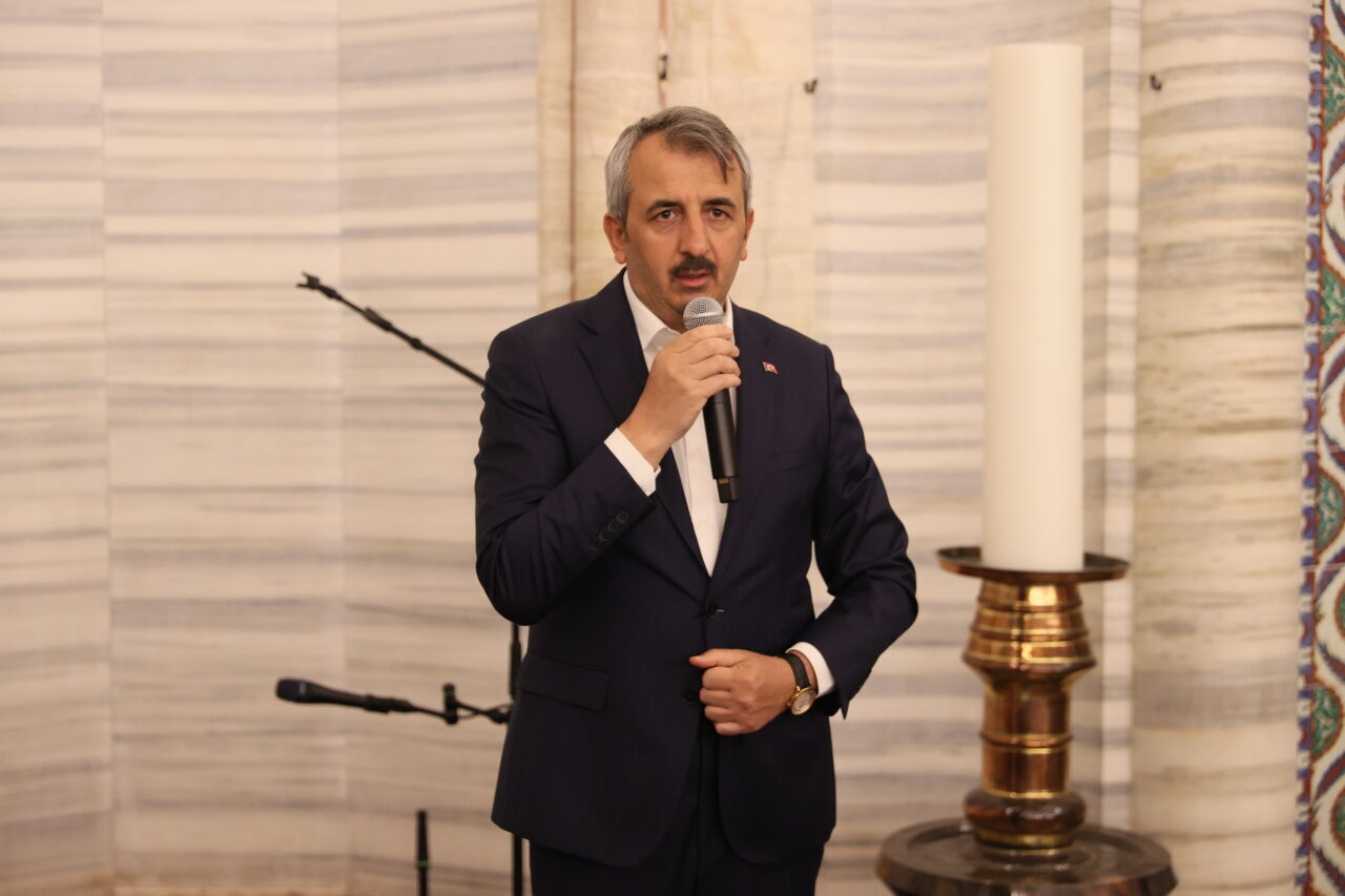 EDİRNE (AA) – Edirne'de Selimiye Camisi'nde hacı adayları için uğurlama