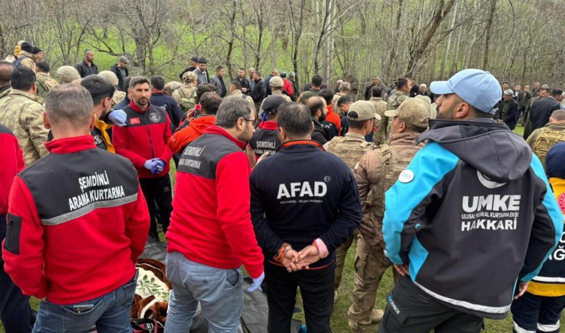 HAKKARİ (AA) – Hakkari'nin Şemdinli ilçesinde 26 Nisan'da dereye düşerek