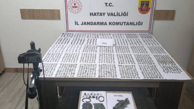 HATAY (AA) – Hatay'ın merkez Antakya ilçesinde tarihi eser kaçakçılığı