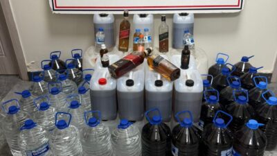 HATAY (AA) – Hatay'ın merkez Antakya ilçesinde 410 litre kaçak