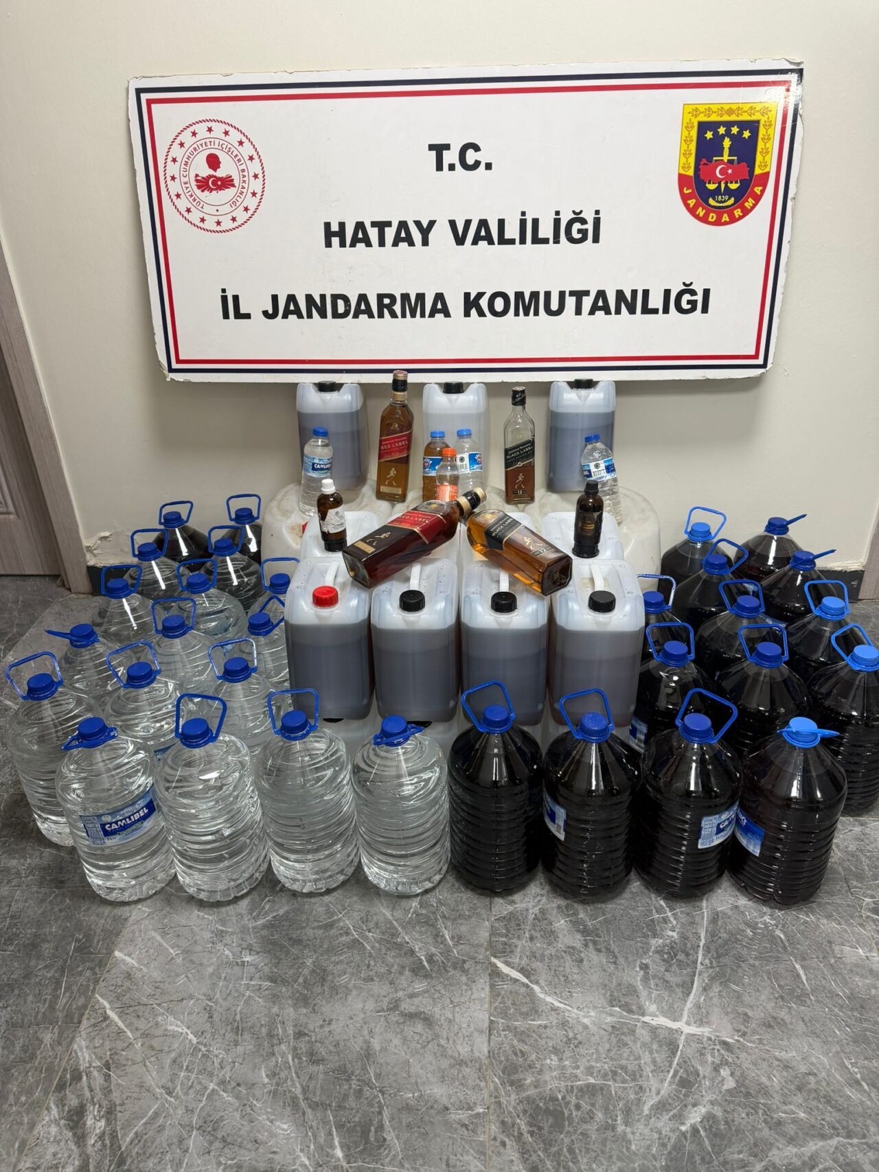 HATAY (AA) – Hatay'ın merkez Antakya ilçesinde 410 litre kaçak