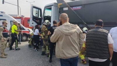 HATAY (AA) – Hatay'ın İskenderun ilçesinde kamyon ile çarpışan motosikletin