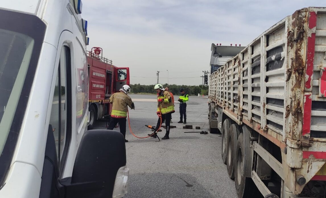 HATAY (AA) – Hatay'ın Erzin ilçesinde tamir etmek istediği tırın