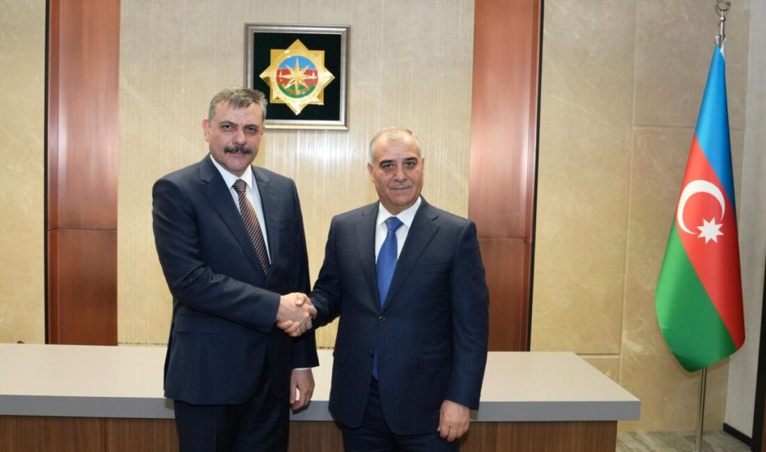 BAKÜ (AA) – İçişleri Bakanı Mustafa Çiftçi, Azerbaycan Devlet Güvenlik