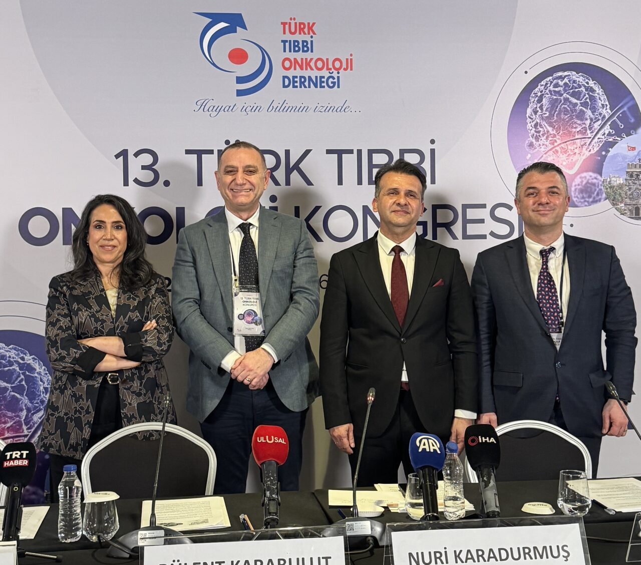 - Türk Tıbbi Onkoloji Derneği Başkanı Prof. Dr. Nuri Karadurmuş:
-