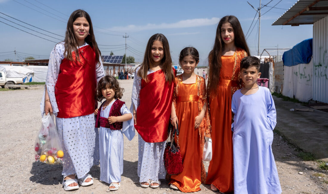 DUHOK (AA) – Irak’ın Duhok kentinde yaşayan Ezidiler, güvenlik durumu