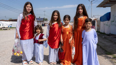 DUHOK (AA) – Irak’ın Duhok kentinde yaşayan Ezidiler, güvenlik durumu