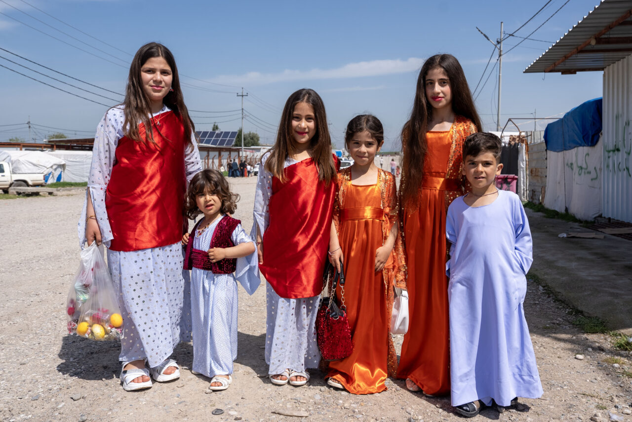 DUHOK (AA) – Irak’ın Duhok kentinde yaşayan Ezidiler, güvenlik durumu