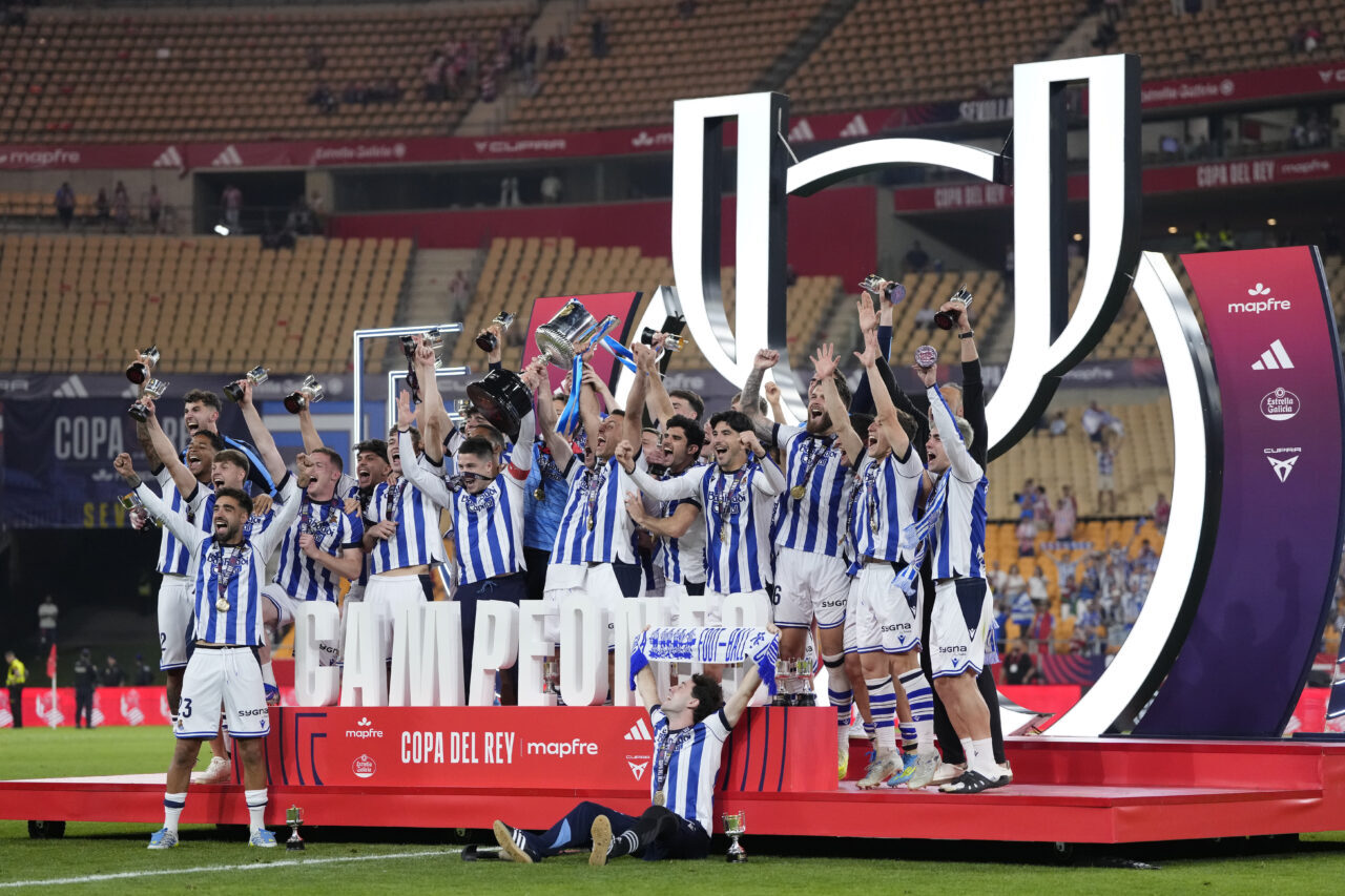 - Real Sociedad, normal süresi ve uzatma bölümleri 2-2 biten