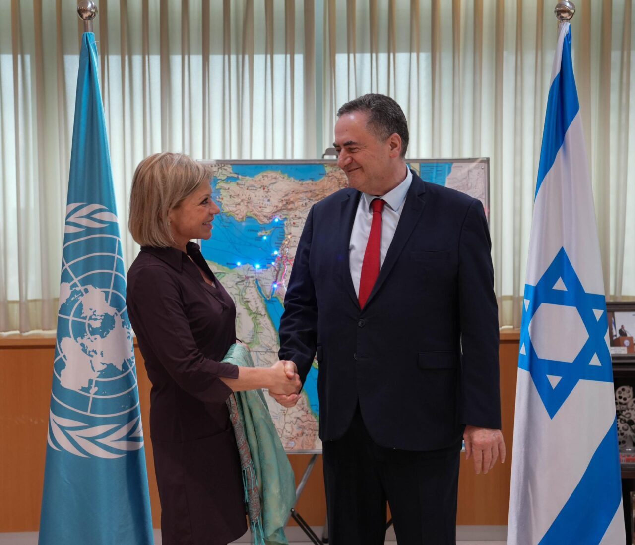 KUDÜS (AA) – İsrail Savunma Bakanı Yisrael Katz, Birleşmiş Milletler
