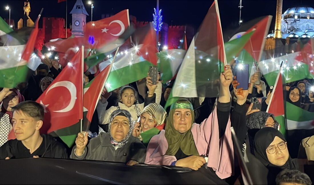 KAYSERİ (AA) – Kayseri'de, İsrail'de Filistinli esirlere uygulanması öngörülen idam