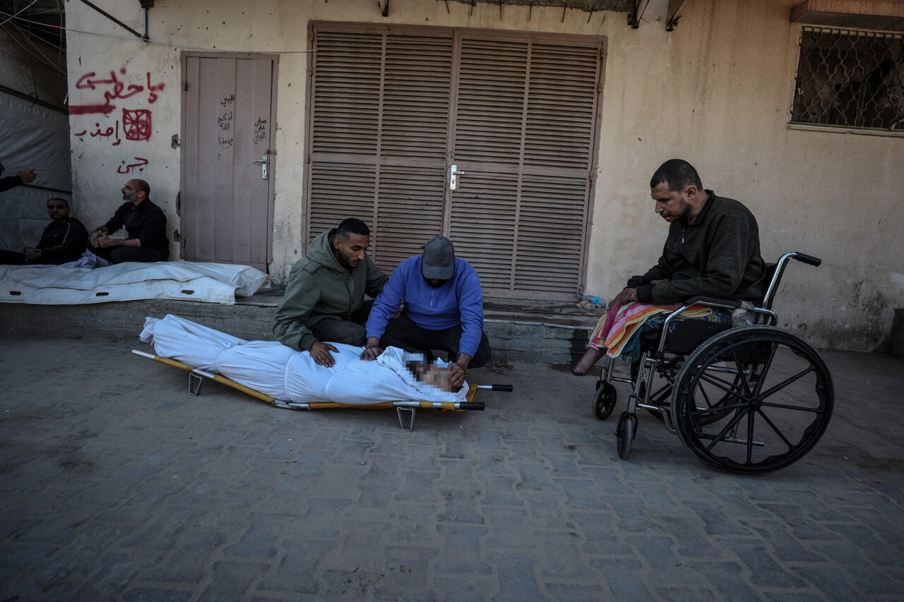 GAZZE (AA) – İsrail ordusunun Gazze Şeridi'nin orta kesiminde yer