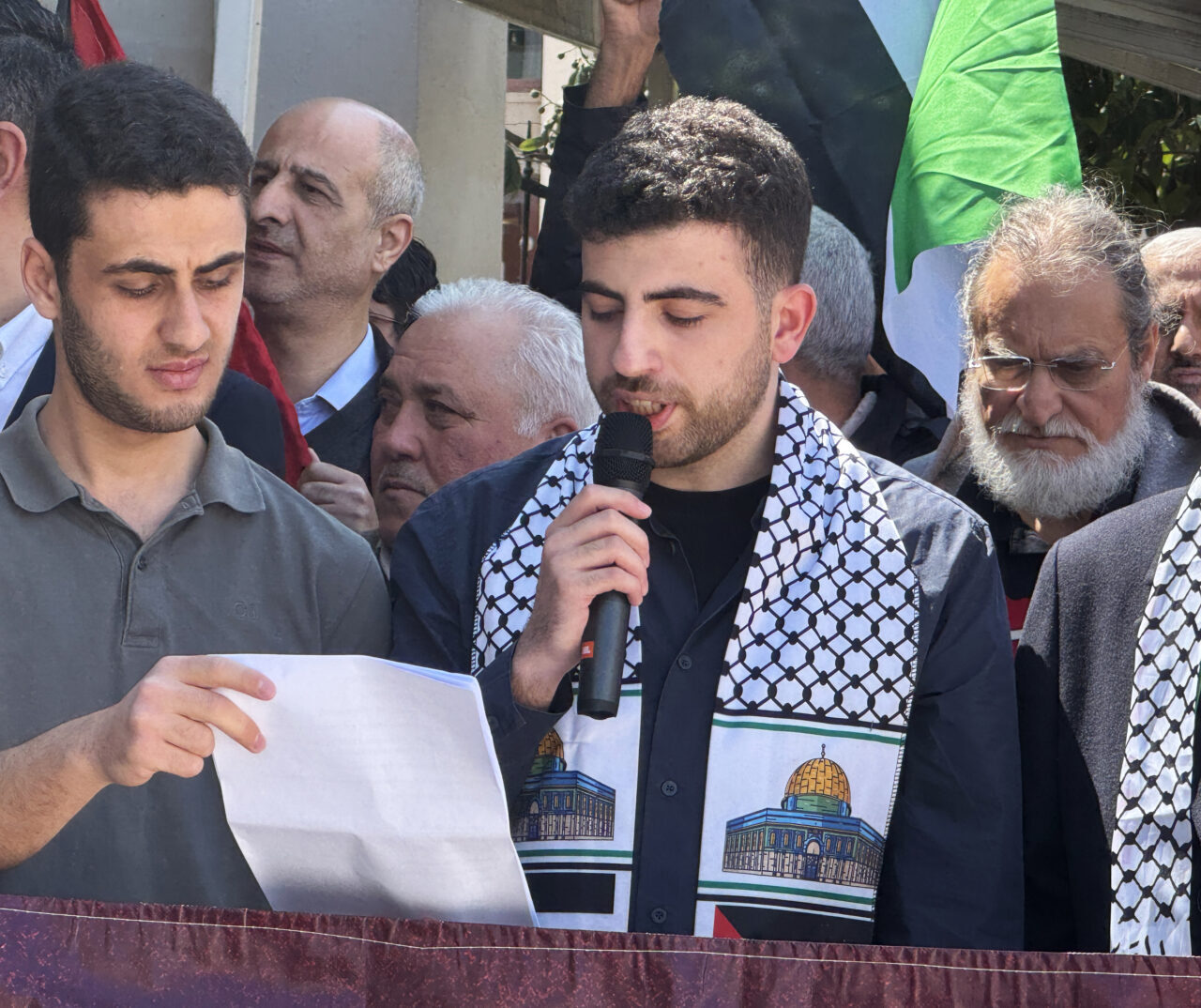 İZMİR (AA) – Anadolu Gençlik Derneği İzmir Şubesi, İsrail'in İran,