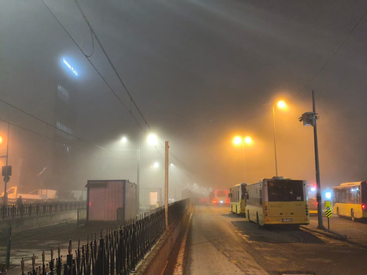 İSTANBUL (AA) – İstanbul'un Avrupa Yakası'nda bazı ilçelerde sis etkili
