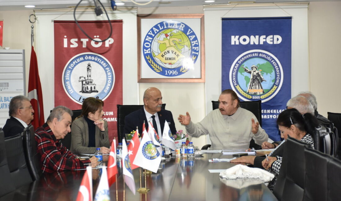 İZMİR (AA) – İzmir Sivil Toplum Örgütleri Platformu (İSTÖP) Genel