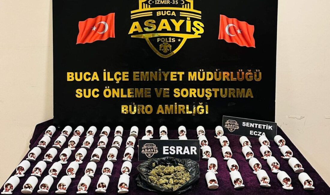 İZMİR (AA) – İzmir'in Buca ilçesinde düzenlenen operasyonda 3 bin