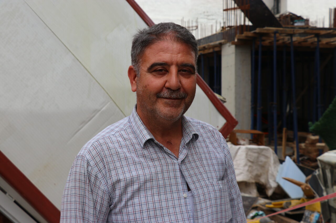 İZMİR (AA) – İzmir'in Bayraklı ilçesinde, vincin kırılan kolunun işçilerin