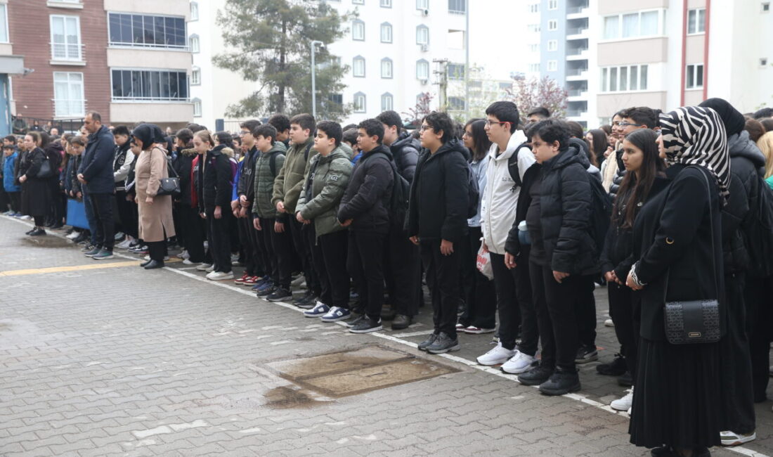 KAHRAMANMARAŞ (AA) – Kahramanmaraş'ta 15 Nisan'da Ayser Çalık Ortaokulu'na gerçekleştirilen