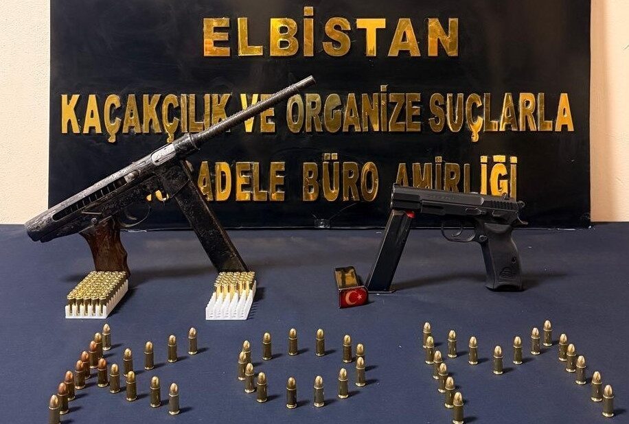 ​​​​​​​KAHRAMANMARAŞ (AA) – Kahramanmaraş'ta düzenlenen silah kaçakçılığı operasyonunda gözaltına alınan