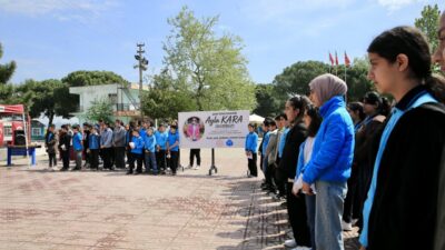 MANİSA (AA) – Kahramanmaraş'ta 15 Nisan'da Ayser Çalık Ortaokulu'na gerçekleştirilen