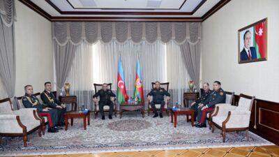 BAKÜ (AA) – Kara Kuvvetleri Komutanı Orgeneral Metin Tokel, Azerbaycan