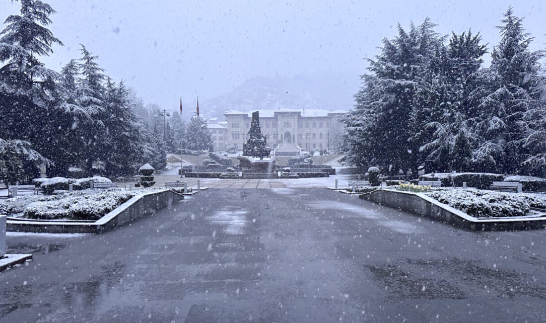 SAMSUN (AA) – Samsun ve Kastamonu’da kar yağışı etkili oluyor.