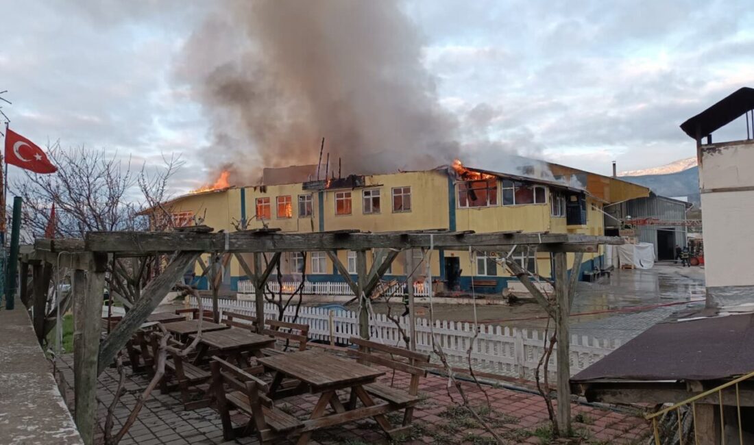 KASTAMONU (AA) – Kastamonu'nun Tosya ilçesinde tekstil ve filtre malzemeleri
