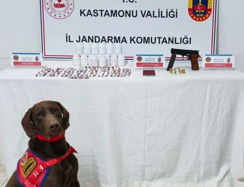 KASTAMONU (AA) – Kastamonu'da düzenlenen uyuşturucu operasyonunda gözaltına alınan şüpheli