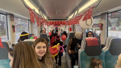 KAYSERİ (AA) – Kayseri'de "Çocuk Treni", 23 Nisan Ulusal Egemenlik