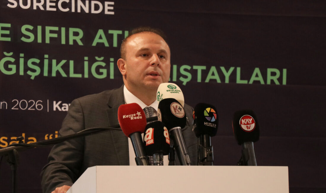 KAYSERİ (AA) – Kayseri'de "Yerelden ulusala israf ve atık" temasıyla