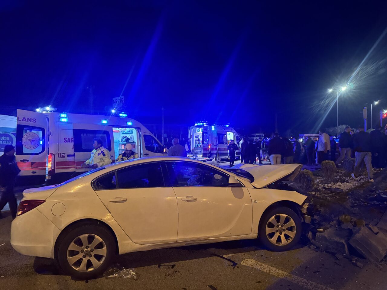 KAYSERİ (AA) – Kayseri'nin Kocasinan ilçesinde meydana gelen trafik kazasında